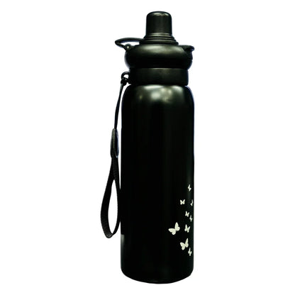 Starbucks Dual-Sip Insulated Bottle for Hot & Cold Drinks 500 ML (Black) - Jaiman Toys
