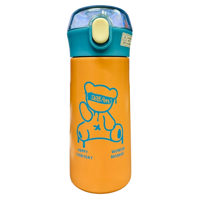 You Cup : Stainless Steel Water Bottle For Kids 380 ML (Orange) - Jaiman Toys