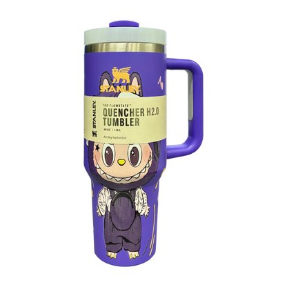 Stanley X Labubu The Quencher H2.0 FlowState™ Tumbler | 1.18L with Straw for Water (40 oz) - Jaiman Toys