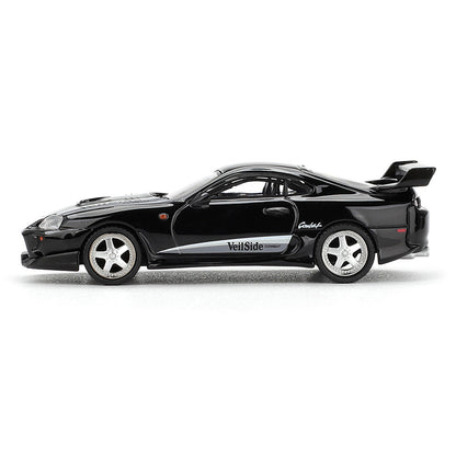 Mini GT 1:64 Toyota Supra VeilSide Combat V-II Black Diecast Model Car
