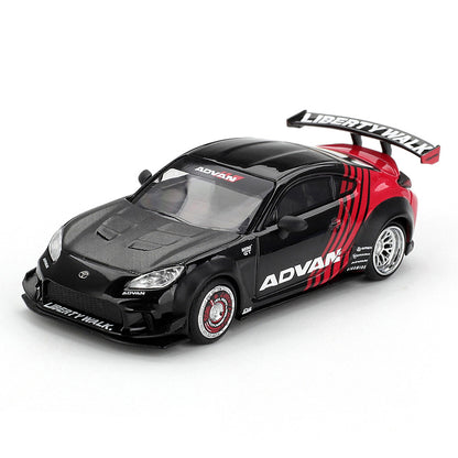 Mini GT 1:64 Toyota GR86 LB★Nation Advan Diecast Model Car