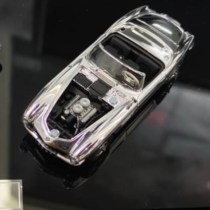 GFCC 1:64 BMW 507 Gold & Silver Plated Set Die-Cast Model Car Collection | Premium Collector Edition with 2 Variants