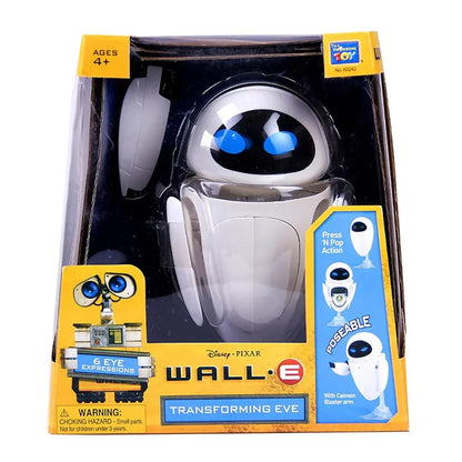 Disney Pixar Wall-e Thinkway Toys Transforming Eve Robot - Jaiman Toys
