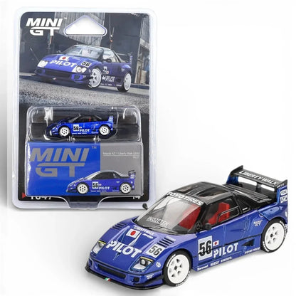 Mini GT 1:64 Mazda AZ-1 Liberty Walk LB40 “PILOT #56” Diecast Car (Blister Pack)