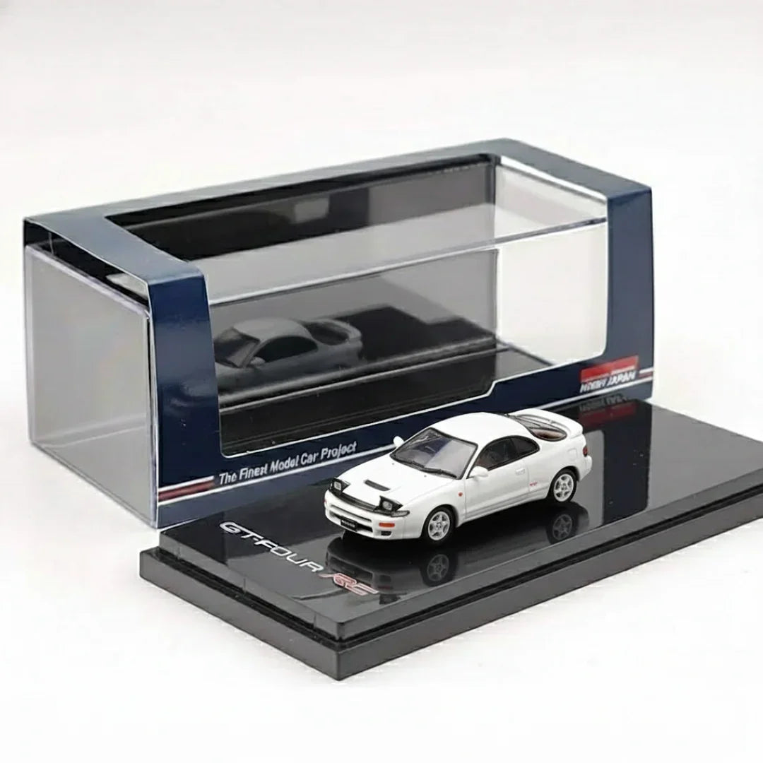 Hobby Japan 1:64 HJ641023AW Toyota CELICA GT-FOUR RC ST185 Limited Edition  Diecast Toys  White Models