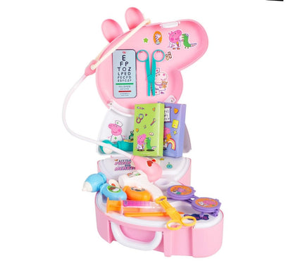 Peppa Pig Peppa's Medic Set Doctor Play Kit for Kids | Medical Role Play Toy Set with Stethoscope & Doctor Accessories | Portable Carry Case | Ages 3+