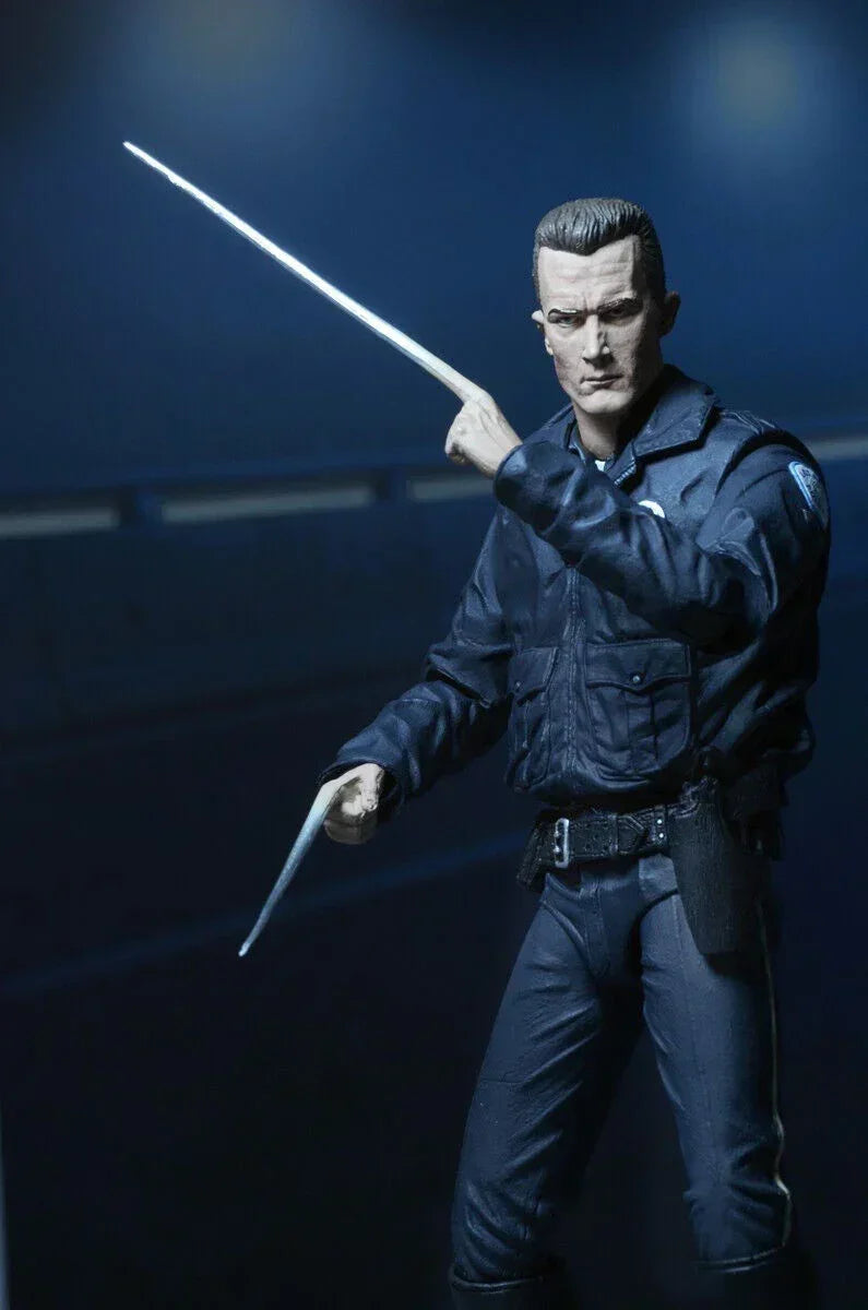 Terminator 2 T-1000 Motorcycle Cop Action Figure - 7-Inch Judgment Day Series (Age 17+) - Jaiman Toys