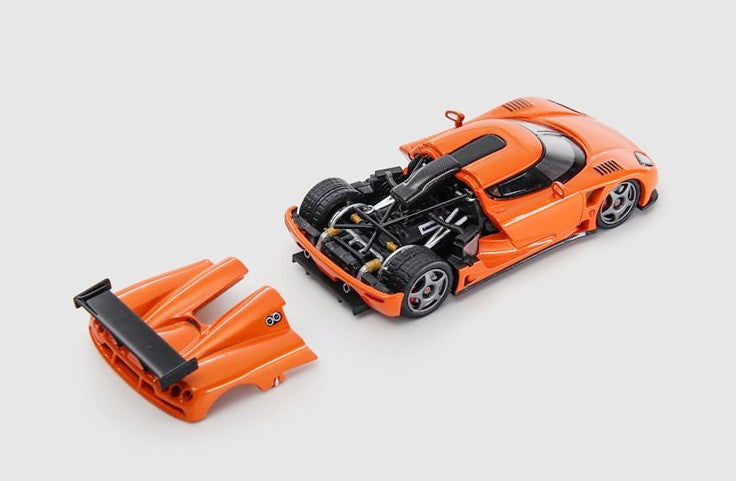 Autobots Model 1:64 Koenigsegg CCGT Die-Cast Model Car | Premium Hypercar Collectible with Opening Rear Section | 3 Variants