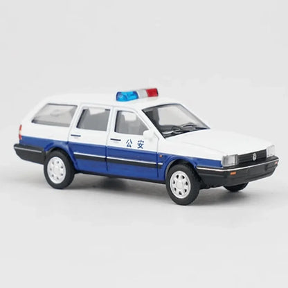 XCARTOYS 1:64 VW Santana Wagon Police Diecast | Chinese Police Livery | Y22-05