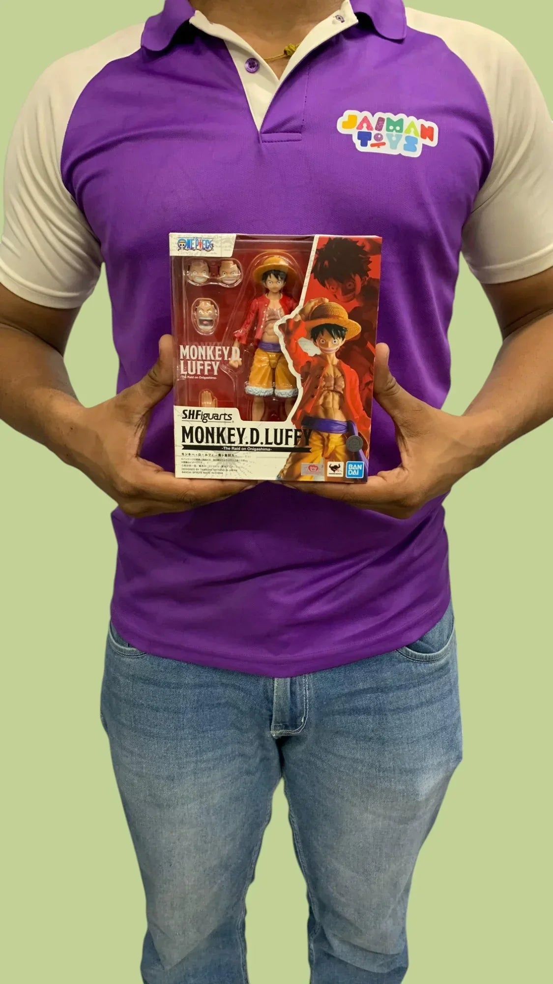 Monkey D. Luffy (Onigashima) 5.7-Inch Figure by S.H.Figuarts Tamashii Nations - Jaiman Toys