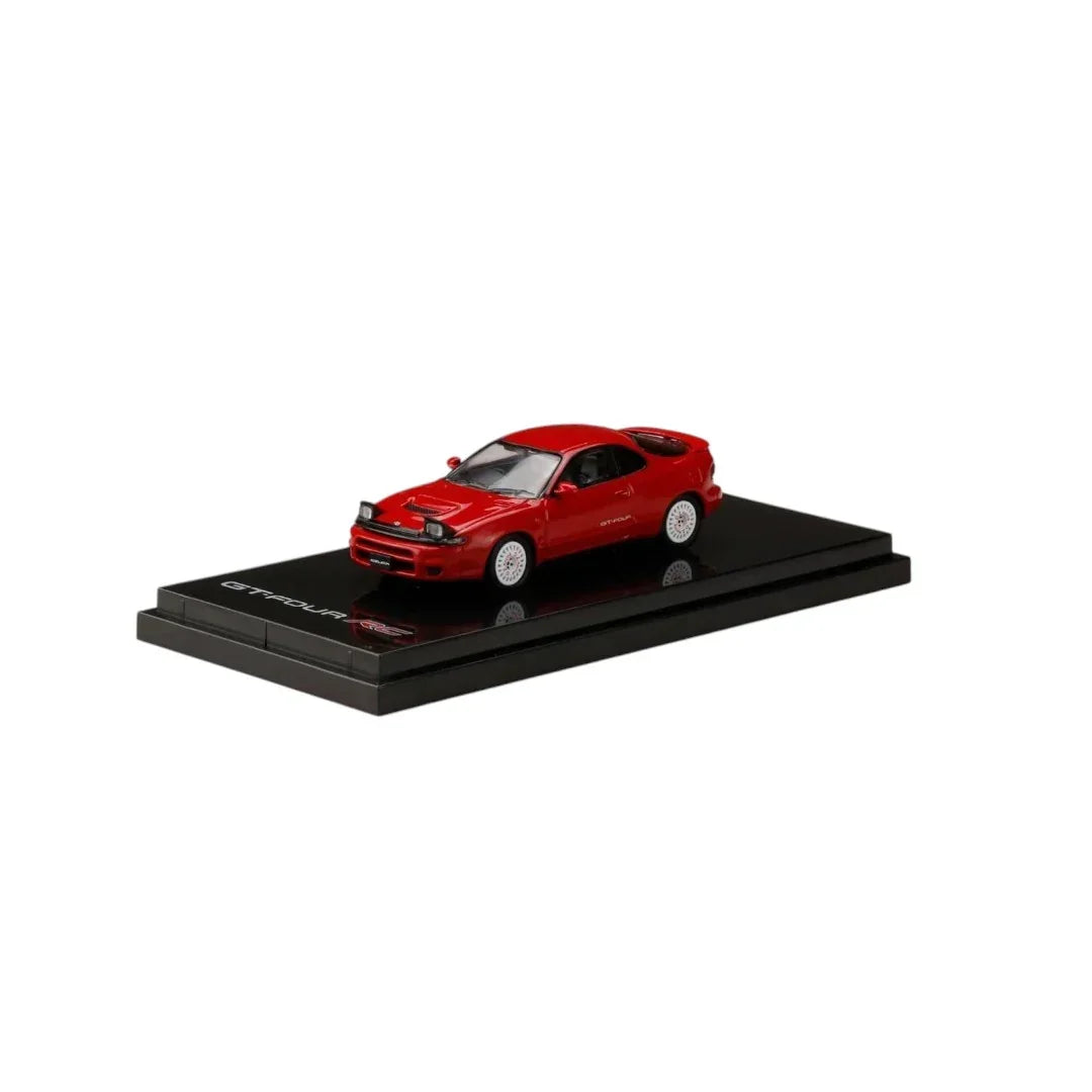 Hobby Japan 1:64 HJ641023DR Toyota CELICA Turbo 4WD Carlos Sainz Limited Edition GT-FOUR RC Diecast Toys Red Model - Jaiman Toys