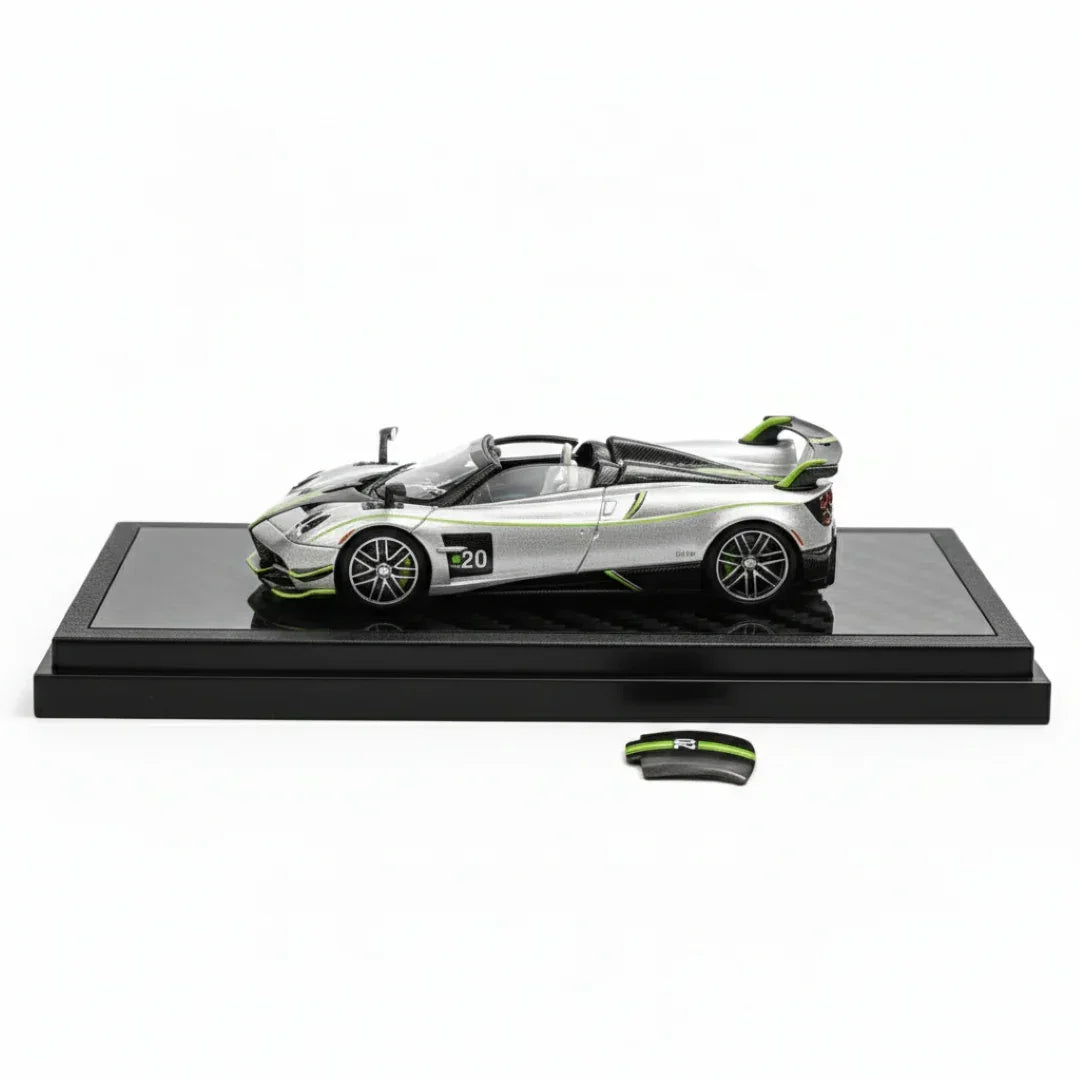 LCD Models 1:64 Pagani Huayra Roadster BC #20 (2024) Die-Cast Supercar – Premium Display Model | 2 Variants