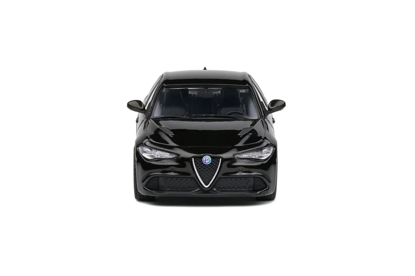 Solido : ALFA ROMEO GIULIA QUADRIFOGLIO BLACK (Scale 1:43) - Jaiman Toys