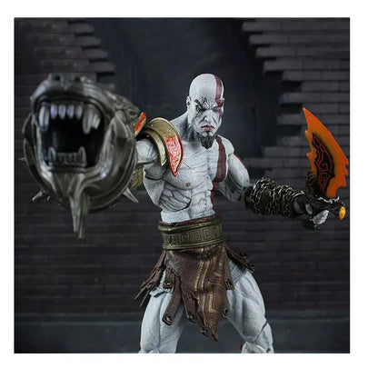God of War 3 - Kratos - Character Model Action Figure - Anime Toy 7" Kratos Flame Knife Action Figure Figure Figure - Jaiman Toys