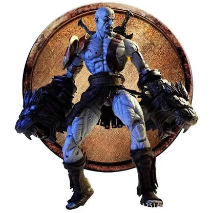 God of War 3 - Kratos - Character Model Action Figure - Anime Toy 7" Kratos Flame Knife Action Figure Figure Figure - Jaiman Toys