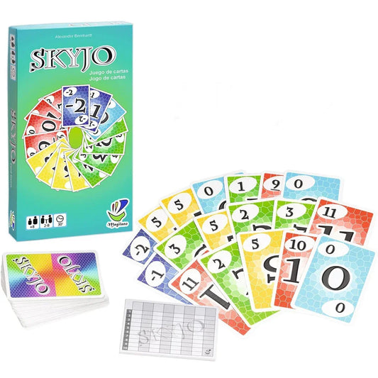 Skyjo – Fun Strategy Card Game for Kids & Adults | Ages 8+ - Jaiman Toys