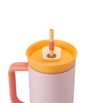 Owala FreeSip 40oz (1.18L) Insulated Tumbler with Handle & Straw | Stainless Steel Travel Mug