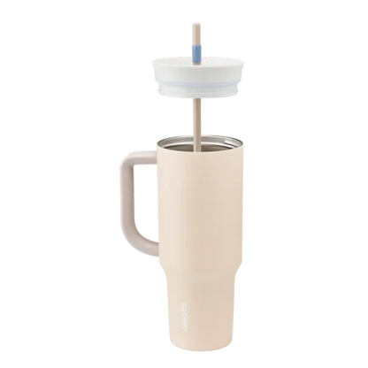 Owala FreeSip 40oz (1.18L) Insulated Tumbler with Handle & Straw | Stainless Steel Travel Mug