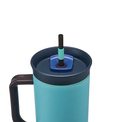 Owala FreeSip 40oz (1.18L) Insulated Tumbler with Handle & Straw | Stainless Steel Travel Mug
