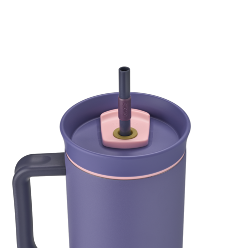 Owala FreeSip 40oz (1.18L) Insulated Tumbler with Handle & Straw | Stainless Steel Travel Mug