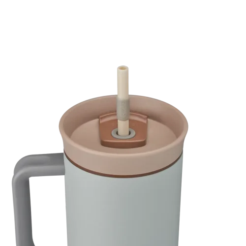 Owala FreeSip 40oz (1.18L) Insulated Tumbler with Handle & Straw | Stainless Steel Travel Mug