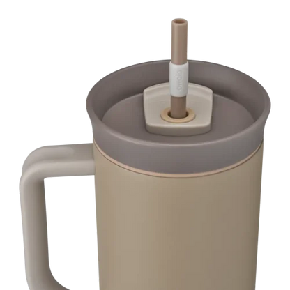 Owala FreeSip 40oz (1.18L) Insulated Tumbler with Handle & Straw | Stainless Steel Travel Mug