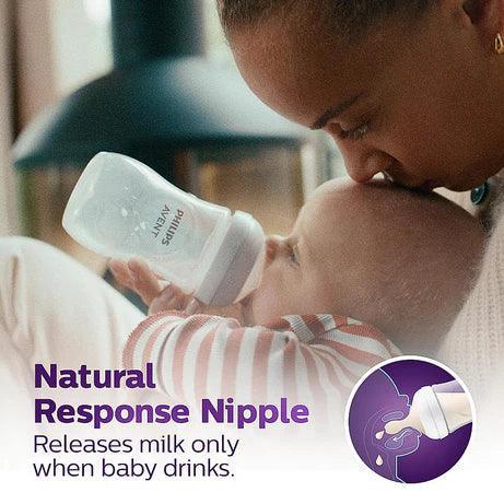 AVENT Philips Natural Response Feeding Bottle (2 Bottles)- 260ml/ 9 oz - Jaiman Toys