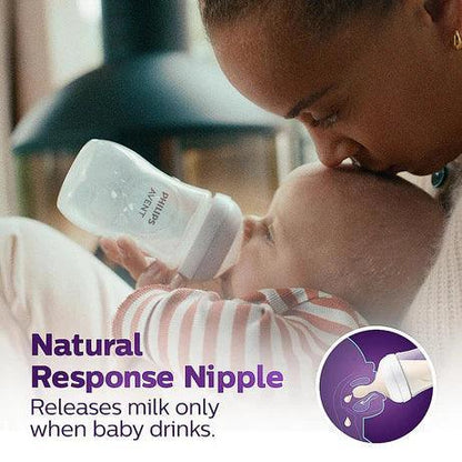 AVENT Philips Natural Response Feeding Bottle (2 Bottles)- 260ml/ 9 oz - Jaiman Toys