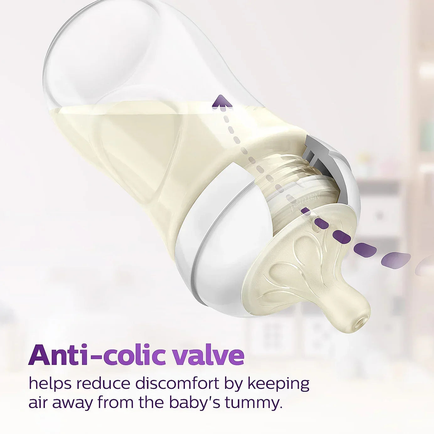 AVENT Philips Natural Response Feeding Bottle (2 Bottles)- 260ml/ 9 oz - Jaiman Toys