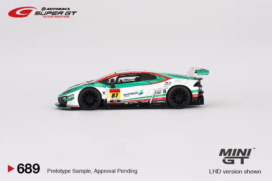 Mini GT Lamborghini Huracan GT3 EVO2 87 – 1:64 Scale Die-Cast Model - Jaiman Toys