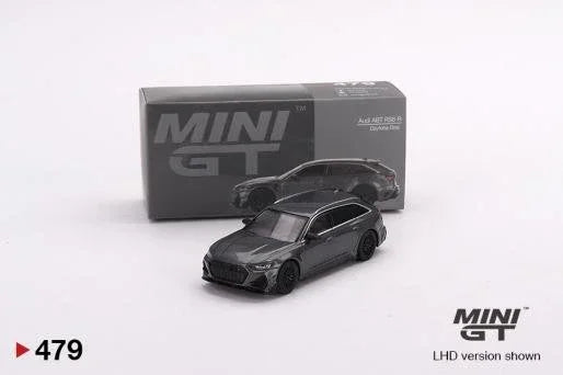 MiniGT - 479 - ABT Audi RS6-R Daytona Grey - Jaiman Toys