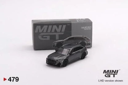 MiniGT - 479 - ABT Audi RS6-R Daytona Grey - Jaiman Toys