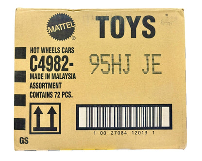 Hot Wheels 2025 Factory-Sealed Case J (95HJ JE) – 72 Die-Cast Cars by Mattel (Brand New Box) - Jaiman Toys