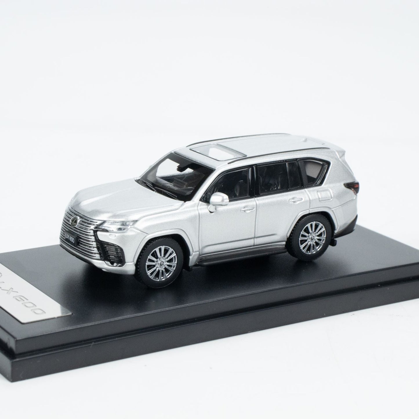 Lexus LX 600 1:64 Die-Cast SUV Model Car with Display Base | Premium Luxury SUV Collectible | Black & Silver Variants