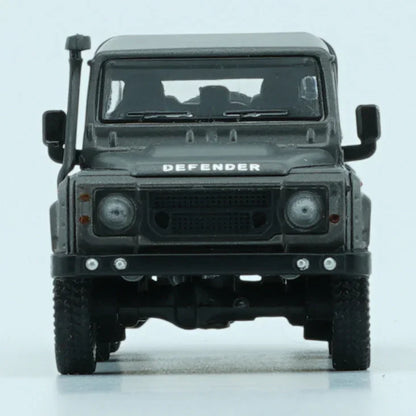 BMC 1/64 Land Rover 2016 Defender 110 Pick Up -6x6 Acc Pack - Dark Grey Silver (RHD)-Diecast Car - Jaiman Toys