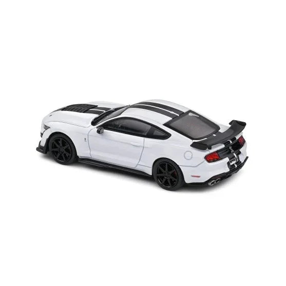 Solido 1:43 Scale Shelby Mustang GT500 Fast Track – White | Classic American Muscle Diecast Model - Jaiman Toys