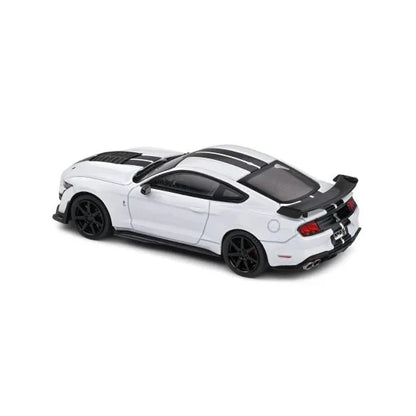 Solido 1:43 Scale Shelby Mustang GT500 Fast Track – White | Classic American Muscle Diecast Model - Jaiman Toys