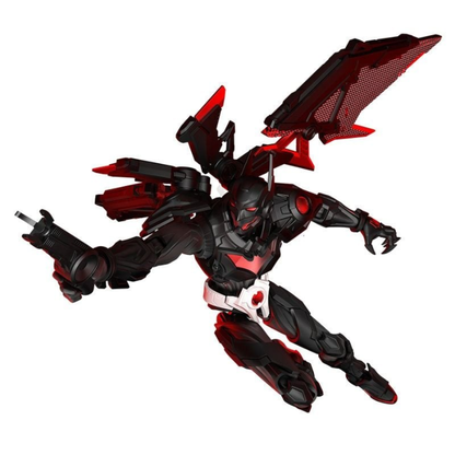 Blokees Champion Class Batman Beyond Building Kit | 123-Piece DC Collectible Model Set | 1:12 Scale Action Figure