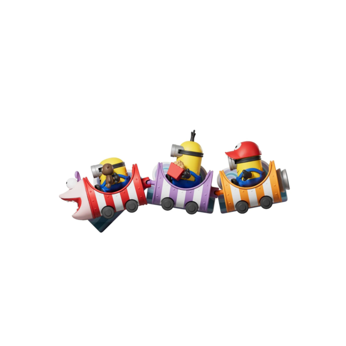 Blokees Minions Super Silly Fun Land Ride Daadoos Refrigerator Magnet | Official Licensed Collectible Fridge Magnet Figure