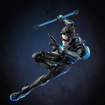 Blokees Champion Class DC Nightwing Building Kit | 100-Piece Official DC Collectible Model Set | 1:12 Scale Action Figure