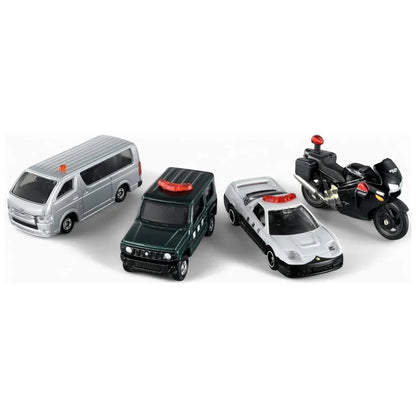 Takara Tomy Tomica Police Vehicle Collection 4 Pieces - Jaiman Toys