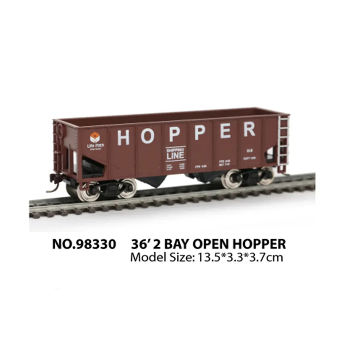 HANFIY HO 1:87 66120 Old Time Steam Locomotive Train Set with Metal Tracks & Controller | 331 cm Track | Beginner Model Railway (14+)- Item No- 66160