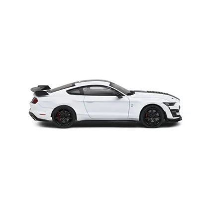 Solido 1:43 Scale Shelby Mustang GT500 Fast Track – White | Classic American Muscle Diecast Model - Jaiman Toys