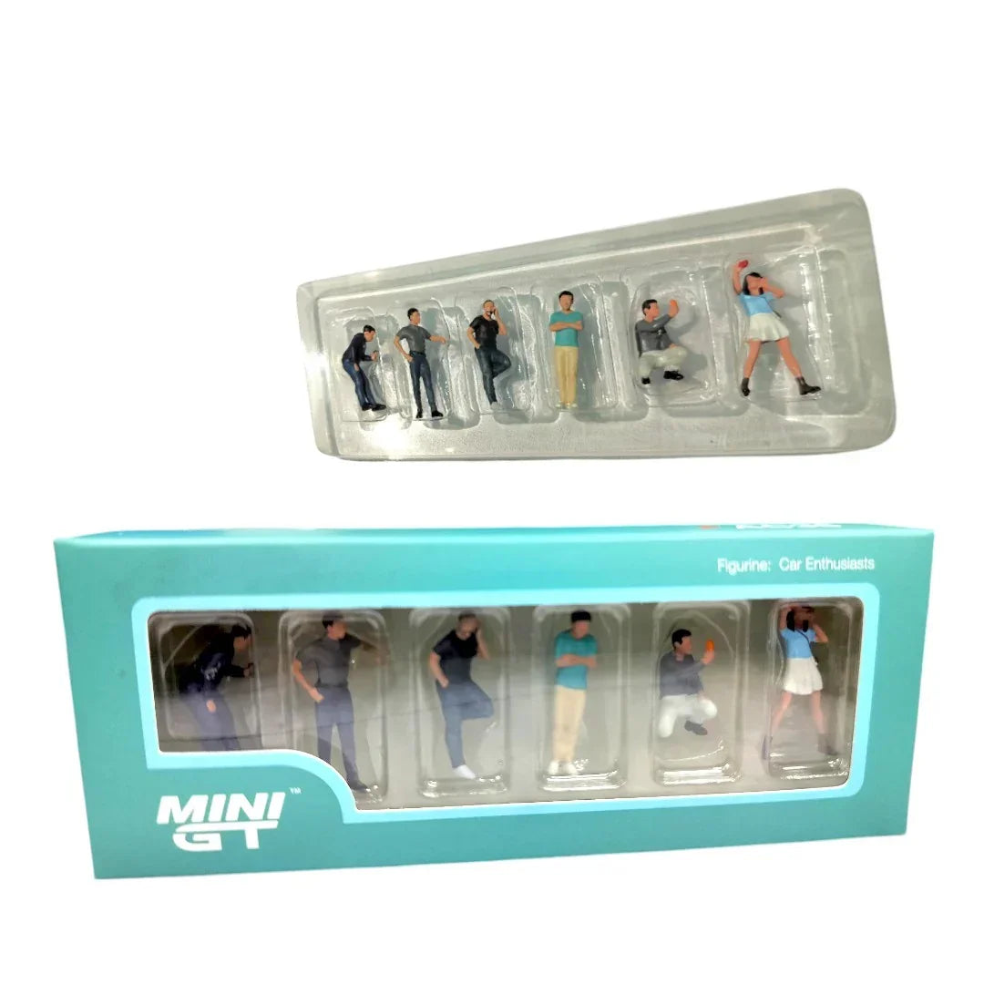 Mini GT Figurine Car Enthusiasts 6 pcs MGTAC36 1/64 - Jaiman Toys