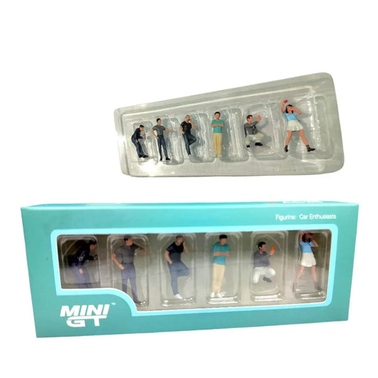 Mini GT Figurine Car Enthusiasts 6 pcs MGTAC36 1/64 - Jaiman Toys