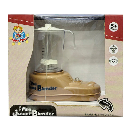 Pablo Honey Mini Juicer BlenderPlay Set (Brown) - Jaiman Toys