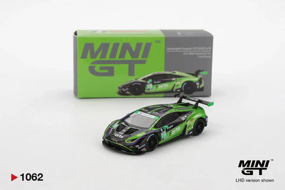 Mini GT 1:64 Duo Set Lamborghini Huracán GT3 EVO2 IMSA Daytona 2024 + Porsche 911 Dakar Uncle Rally | Premium Diecast Collector Models