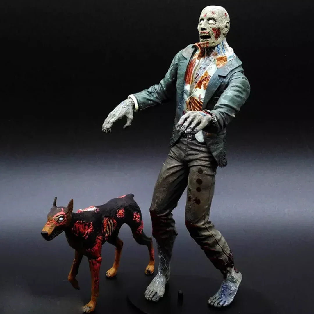 NECA Resident Evil Zombie & Dog 10th Anniversary 7" Action Figure - Jaiman Toys