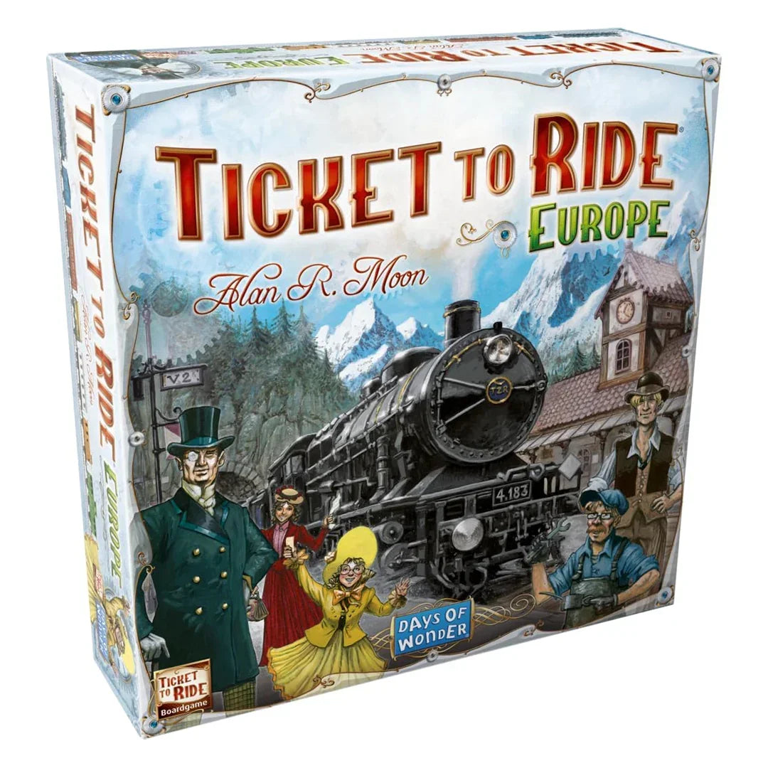 Days of Wonder Ticket to Ride Europe Board Game - Jaiman Toys