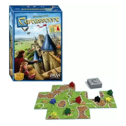Z-Man Games Carcassonne New Edition Strategy &amp; War Board Game - Jaiman Toys